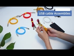 Dây Cáp Sạc Micro USB Vỏ Nhựa PVC 1M 2.4A Đa Năng