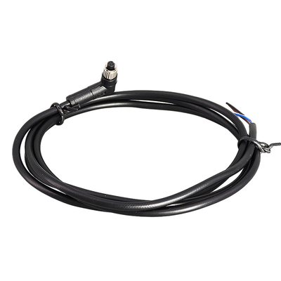 Áo khoác PVC IP67 Cụm cáp chống nước M16 Loại đầu nối tròn 4 chân