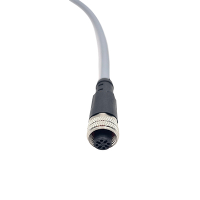 Cụm cáp chống nước M12 từ nam sang nữ với đầu nối 4 chân 8 chân