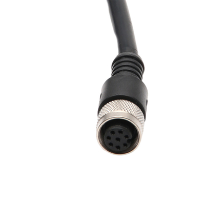 Cáp điện góc phải với đầu nối M12 chống nước IP67 2 chân 3 chân 4 chân