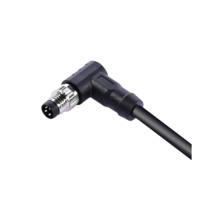 Cáp Chống Nước IP67 Cáp Kết Nối M8 5 Pin Nữ Moulding Shield Áo Khoác PVC Cáp Xe Đạp Điện Xe Tay Ga