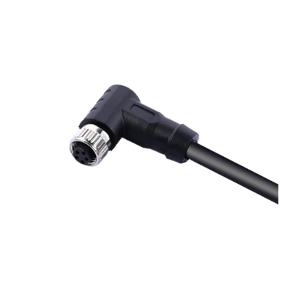 Cáp Chống Nước IP67 Cáp Kết Nối M8 5 Pin Nữ Moulding Shield Áo Khoác PVC Cáp Xe Đạp Điện Xe Tay Ga