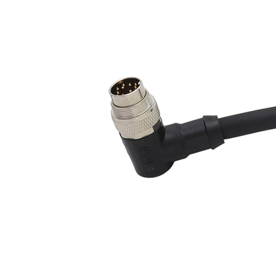 Vỏ kim loại M5 M16 Lắp ráp cáp chống nước Cấp công nghiệp Vỏ PVC Nam đến Nữ