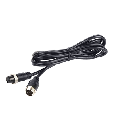 Cụm cáp chống nước điện Gx16 Chiều dài 3Ft M16 Kim loại thẳng Nữ