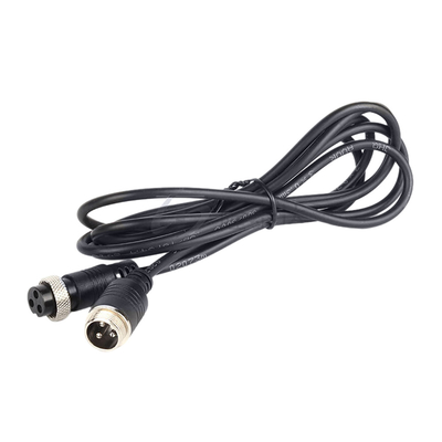 Cụm cáp chống nước điện Gx16 Chiều dài 3Ft M16 Kim loại thẳng Nữ