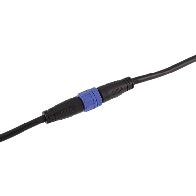 Cáp nối dài chống nước 1 mét M15 Hình chữ F Vỏ nhựa PVC Áo khoác cho năng lượng mặt trời