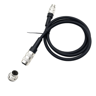 Lắp ráp cáp khai thác dây hiện tại 3A Chống nước 16mm GX16 2 Pin 3 Pin 4 Pin