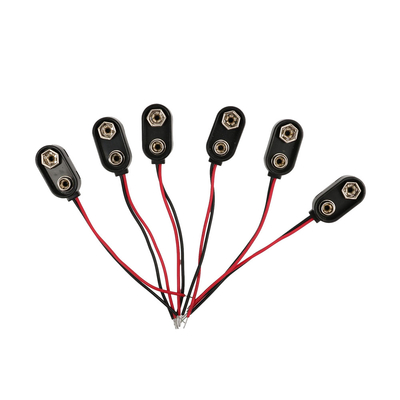 Cụm dây cáp 15cm 2 chân, Dây kết nối SH Khai thác loại pin Snap Clip