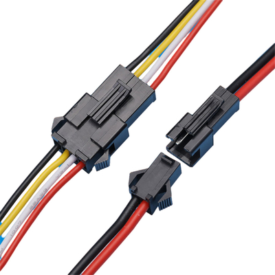 Cụm dây cáp màu đen 2,5mm Pitch Jst SM Các lựa chọn thay thế Chiều dài 250mm