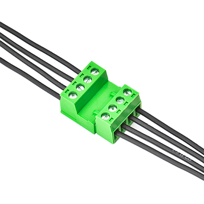 Dây kết nối khối đầu cuối PCB màu xanh lục XK2EDGA 5.08MM Pitch