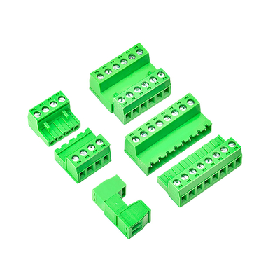 Dây kết nối khối đầu cuối PCB màu xanh lục XK2EDGA 5.08MM Pitch