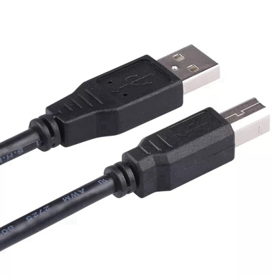 Cáp USB tốc độ cao màu đen, dây máy in USB 2.0 từ nam sang nữ