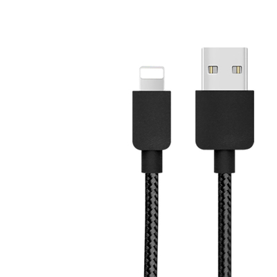 Cáp dữ liệu sạc nhanh OEM, Cáp nylon Micro USB 2.4A cho Iphone