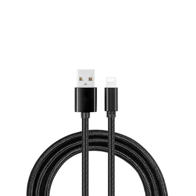 Cáp dữ liệu sạc nhanh OEM, Cáp nylon Micro USB 2.4A cho Iphone