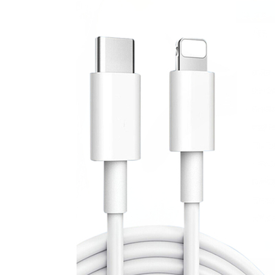 Cáp dữ liệu sạc USB dài 3ft USB3.1 USB C đến C Màu trắng với áo khoác PVC