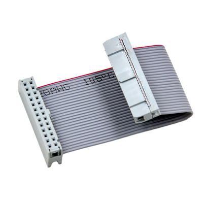 Cụm cáp IDC màu xám, cụm cáp DB26 2,54mm Pitch