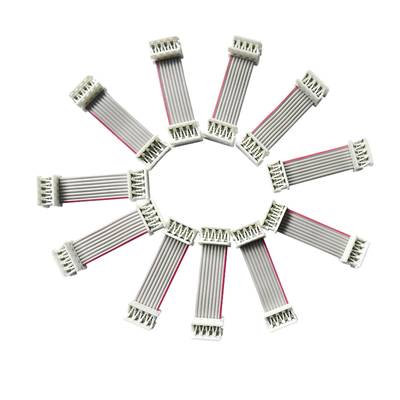 UL2651 Cáp ruy băng phẳng Chiều dài 15cm 2,54mm 1,27mm Màu xám Pitch