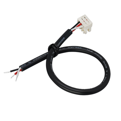 Cụm cáp IDC dài 30 cm với đầu nối nguồn Lumberg 3515 màu be