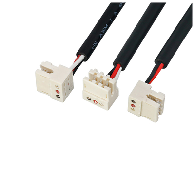Cụm cáp IDC dài 30 cm với đầu nối nguồn Lumberg 3515 màu be