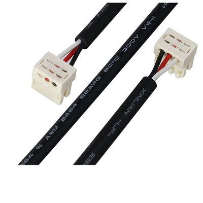 Cụm cáp IDC dài 30 cm với đầu nối nguồn Lumberg 3515 màu be