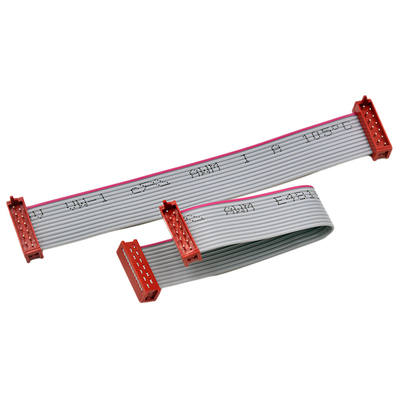 Cụm cáp IDC Pitch 1.27mm AMP 215083 Đầu nối màu đỏ Micro Match 12P