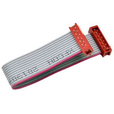 Cụm cáp IDC Pitch 1.27mm AMP 215083 Đầu nối màu đỏ Micro Match 12P