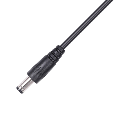 Cụm cáp nguồn nam và nữ với giắc cắm giảm căng DC 5,5mm X 2,1mm