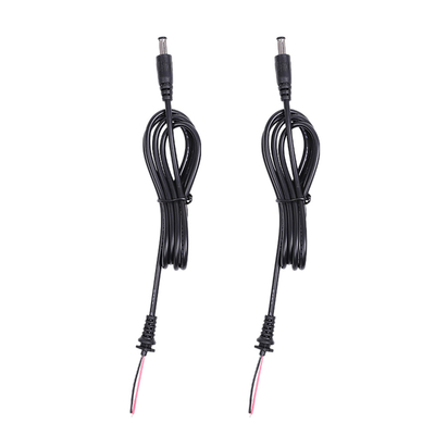 Cụm cáp nguồn nam và nữ với giắc cắm giảm căng DC 5,5mm X 2,1mm