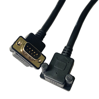 9 chân 15 chân 25 chân Cáp chuyển đổi RS232 Hình chữ L Lắp ráp cáp DB37