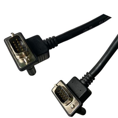 9 chân 15 chân 25 chân Cáp chuyển đổi RS232 Hình chữ L Lắp ráp cáp DB37