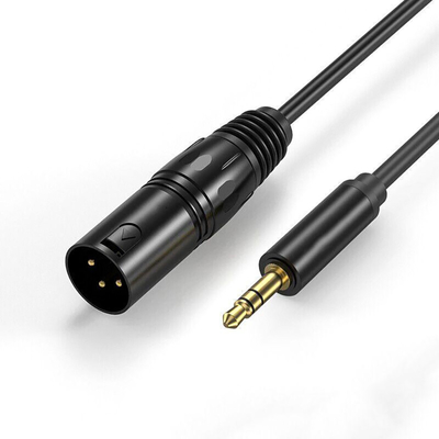 Cáp cuộn 3,5 mm tùy chỉnh 7 chân XLR Nam thành nữ 3 chân Xlr cho âm thanh video