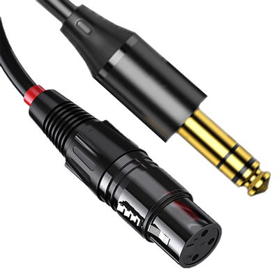 Cáp cuộn 3,5 mm tùy chỉnh 7 chân XLR Nam thành nữ 3 chân Xlr cho âm thanh video
