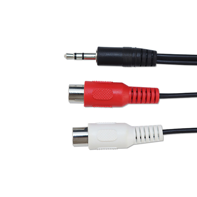Cáp âm thanh video 20m 3 RCA đến 3 RCA với bộ chuyển đổi đầu cắm nam Bộ chuyển đổi âm thanh