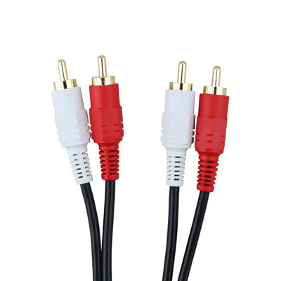 Cáp âm thanh video 20m 3 RCA đến 3 RCA với bộ chuyển đổi đầu cắm nam Bộ chuyển đổi âm thanh