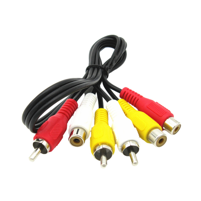 Cáp âm thanh video từ nam sang nữ, cáp AV 3 Rca cho máy chiếu loa âm thanh