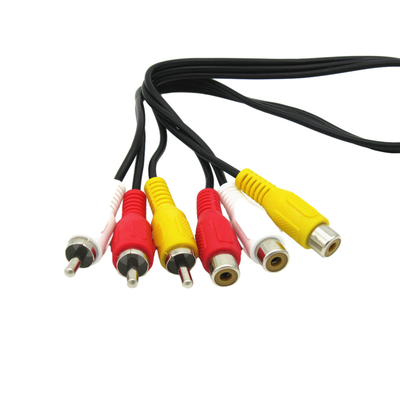 Cáp âm thanh video từ nam sang nữ, cáp AV 3 Rca cho máy chiếu loa âm thanh