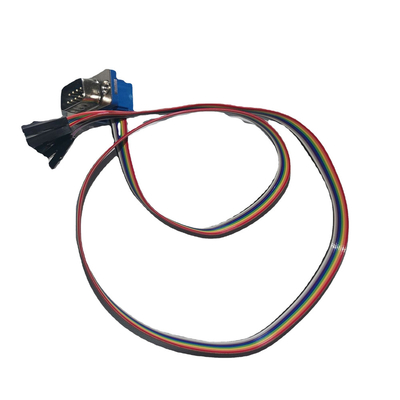 Cáp video âm thanh tùy chỉnh DIDC Type DB9 Pin To 2,54mm Pitch 10P