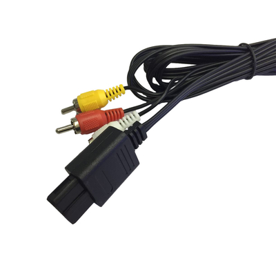 Cáp video âm thanh Gamecube 6ft, Dây tổng hợp AV cho Nintendo 64 N64