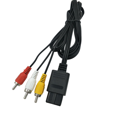 Cáp video âm thanh Gamecube 6ft, Dây tổng hợp AV cho Nintendo 64 N64