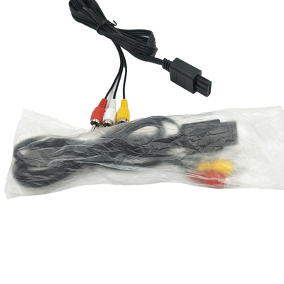 Cáp video âm thanh Gamecube 6ft, Dây tổng hợp AV cho Nintendo 64 N64