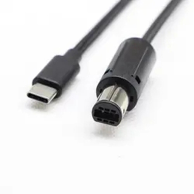 Cáp điều khiển Gamecube bện 2m Type C USB 2.0 Male To 6pin Male