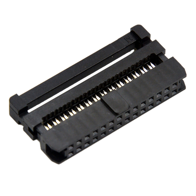 Đầu nối cáp 14 chân IDC Female Màu đen 1.27mm 2.0mm Pitch