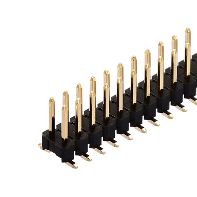 Đầu nối thẳng góc phải SMT Pin Header Loại hàng kép đơn