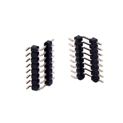 Đầu nối thẳng góc phải SMT Pin Header Loại hàng kép đơn