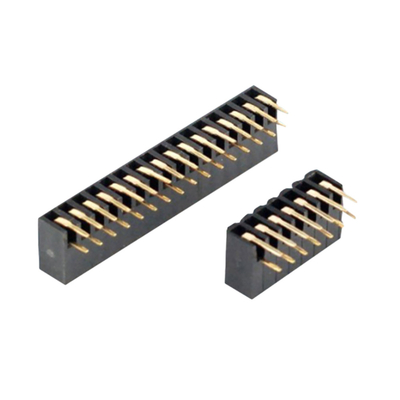 Đường viền PCB góc phải thẳng đầu nối nữ 0.5A đến 3A thông qua lỗ 2.54mm 2.0mm Pitch