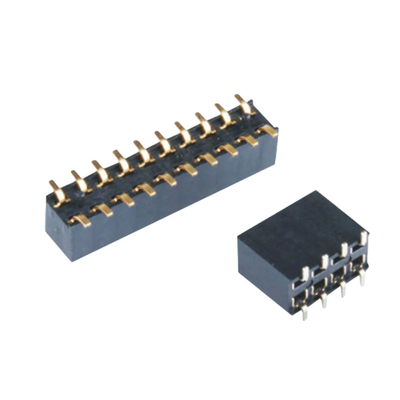 Đầu nối PCB hai hàng đơn 2P-40P Đầu nối nữ SMT 2,54mm