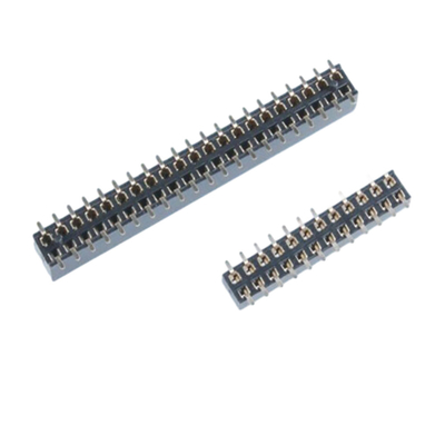 1.27mm Pitch SMT Pin Header PCB Connector Hai hàng 4P đến 60P THT