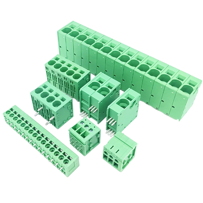 Khối cuối vít có thể cắm 3.5mm/3.81mm/5.0mm/5.08mm/7.5mm/7.62mm Khối cuối rào chắn pitch