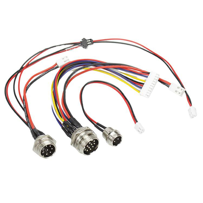 Kết nối M16 Bộ sợi cáp chống nước nam và nữ thẳng phía trước gắn dây chuyền