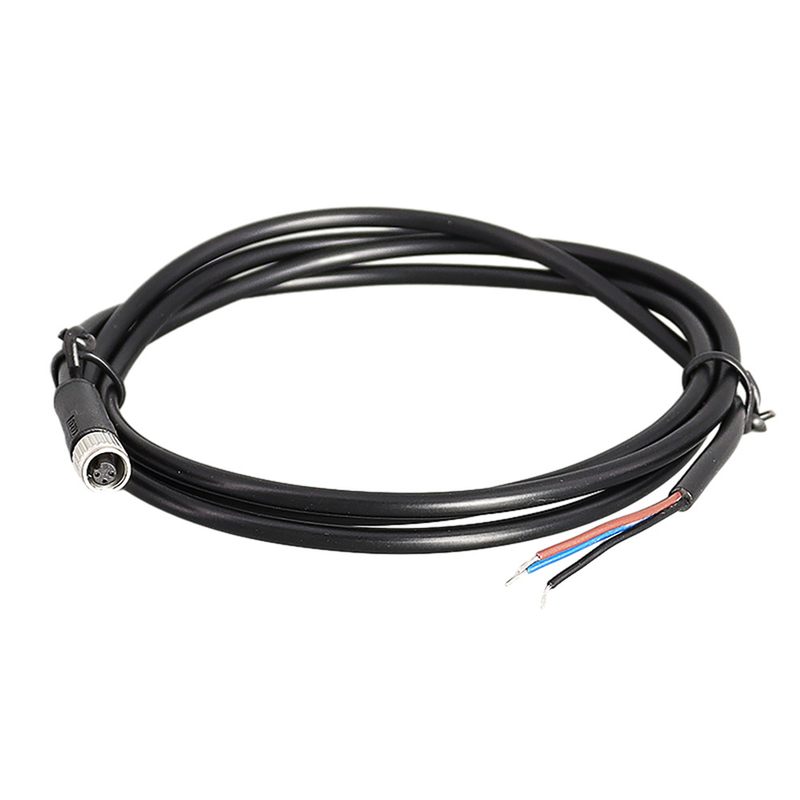 Áo khoác PVC IP67 Cụm cáp chống nước M16 Loại đầu nối tròn 4 chân